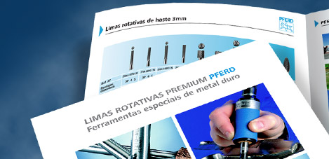 Design de Cat&aacute;logo PFERD