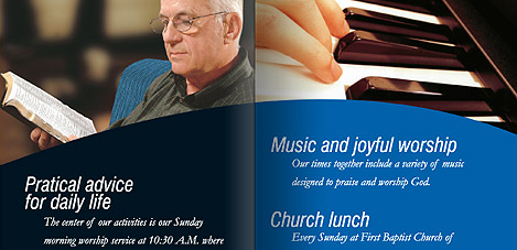 Design de Folder para English Service